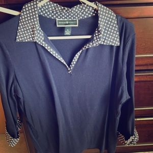 XL Karen Scott Long sleeve tunic